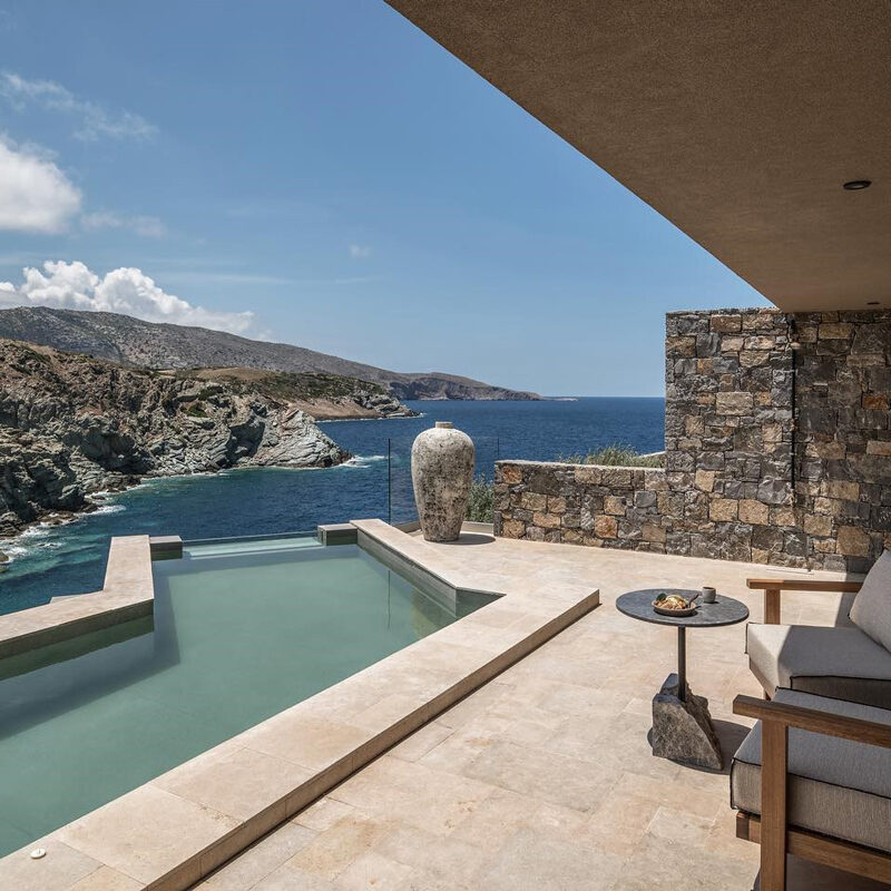 acro suites a wellbeing resort hotel agia pelagia crete greece