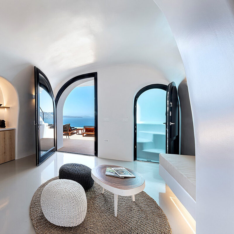 olvos luxury suites hotel oia santorini greece