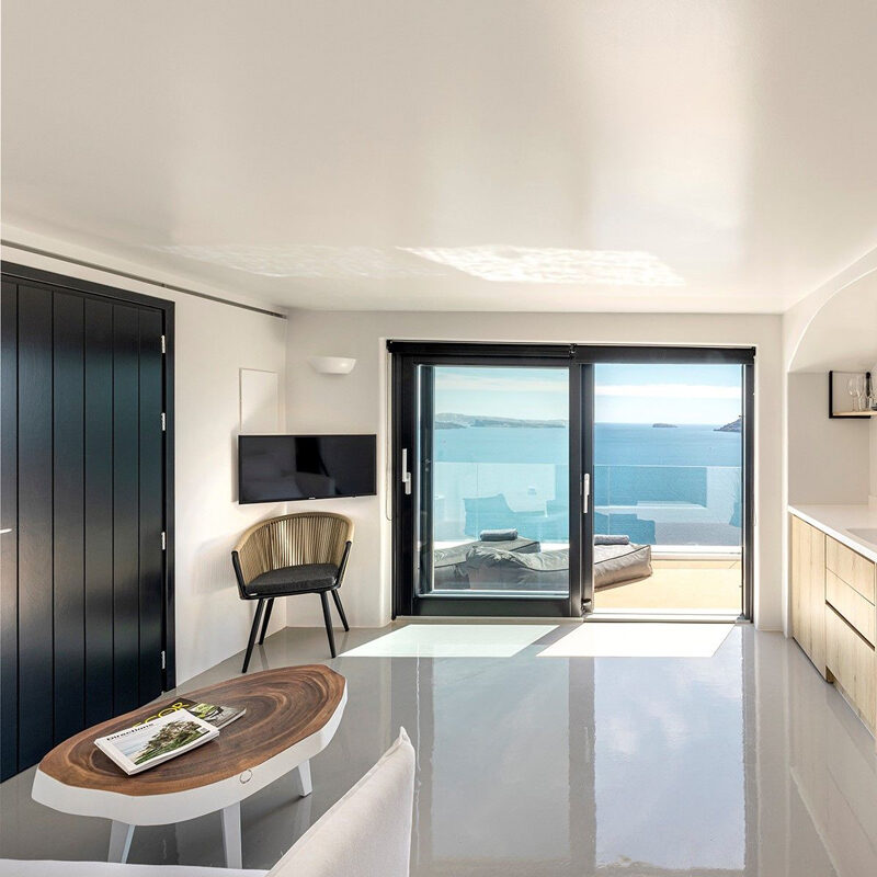 olvos luxury suites hotel oia santorini greece