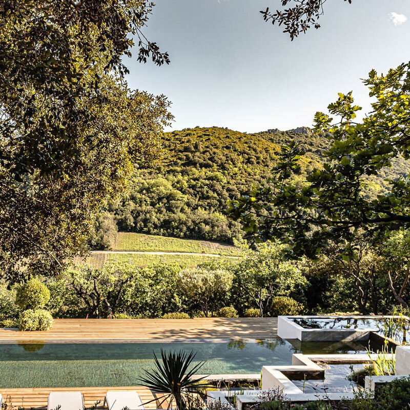Souki lodges spa hotel cabrieres herault france