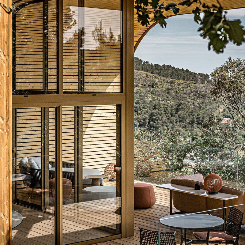 Souki lodges spa hotel cabrieres herault france