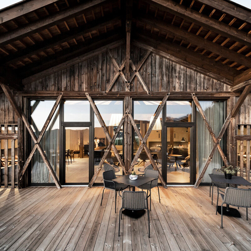 gfell hotel fie allo sciliar itlaly noa network of architecture