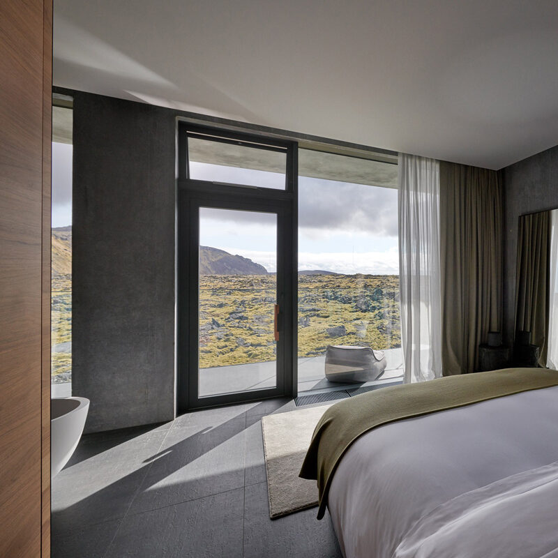 the retreat at blue lagoon-hoIel-iceland hotel basalt architecture