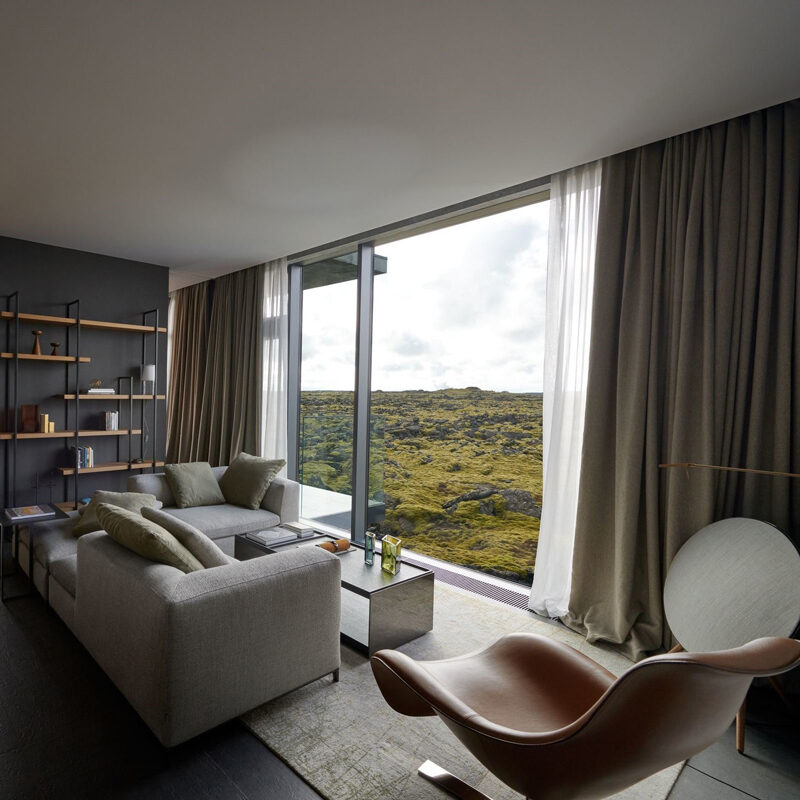 the retreat at blue lagoon-hoIel-iceland hotel basalt architecture