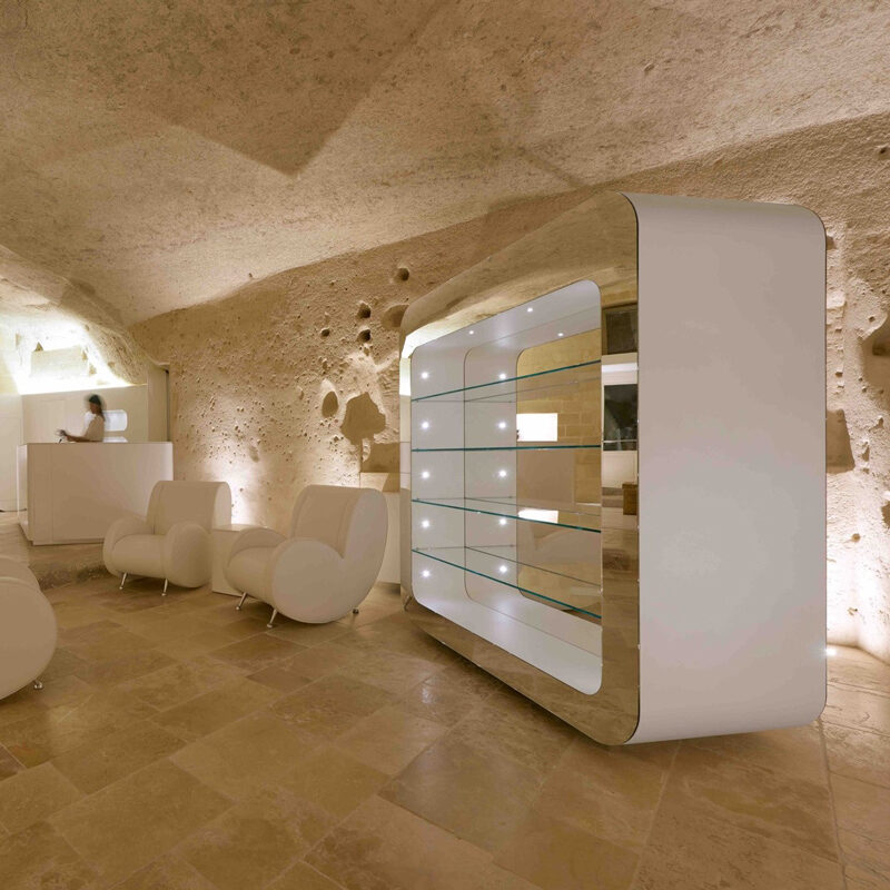 aquatio cave luxury hotel spa matera italy simone micheli