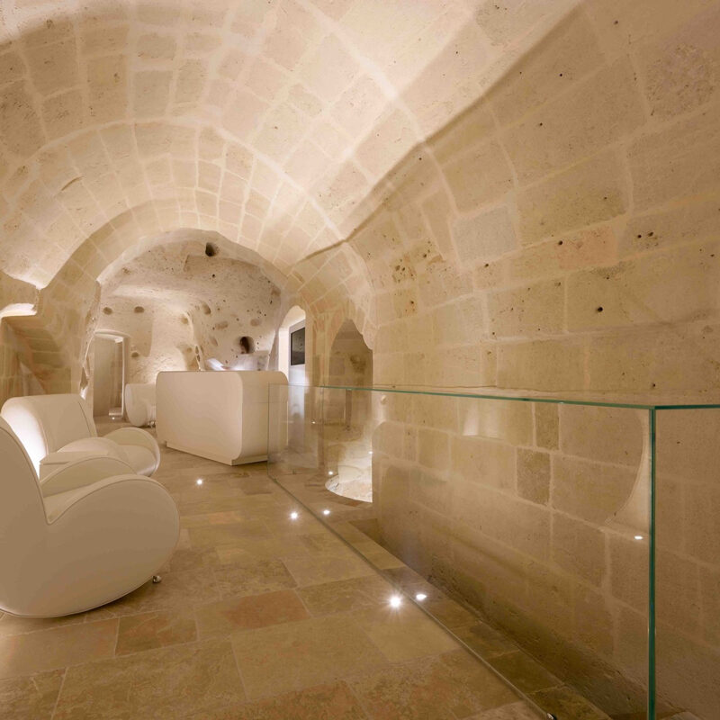 aquatio cave luxury hotel spa matera italy simone micheli
