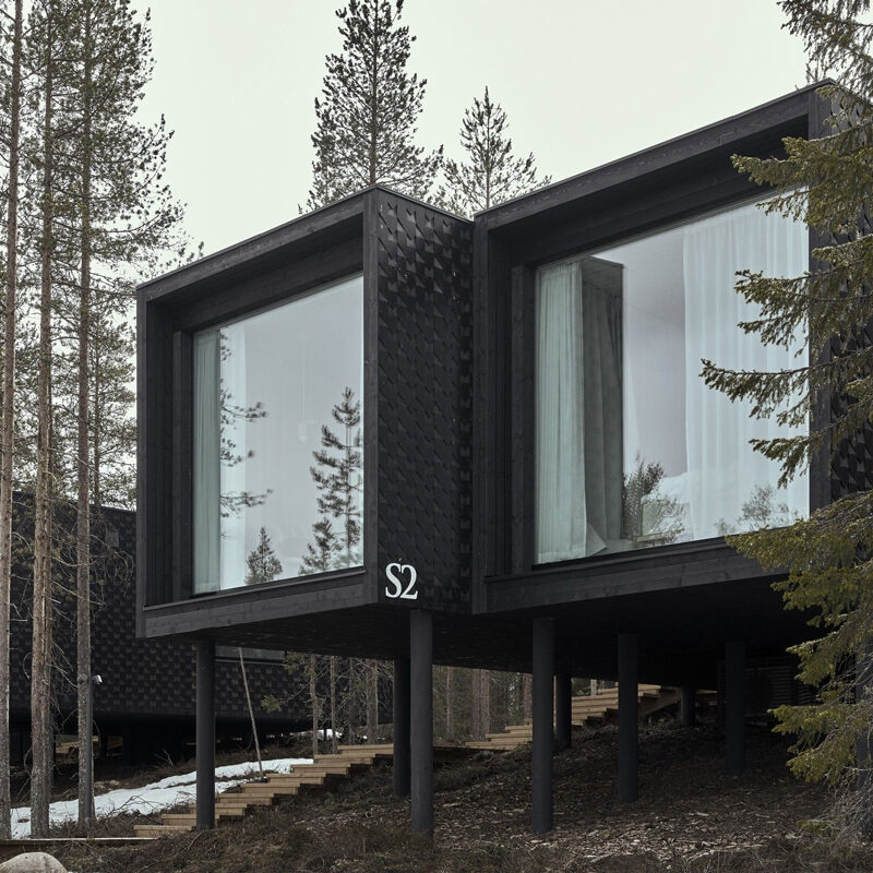 arctic treehouse hotel rovaniemi finland