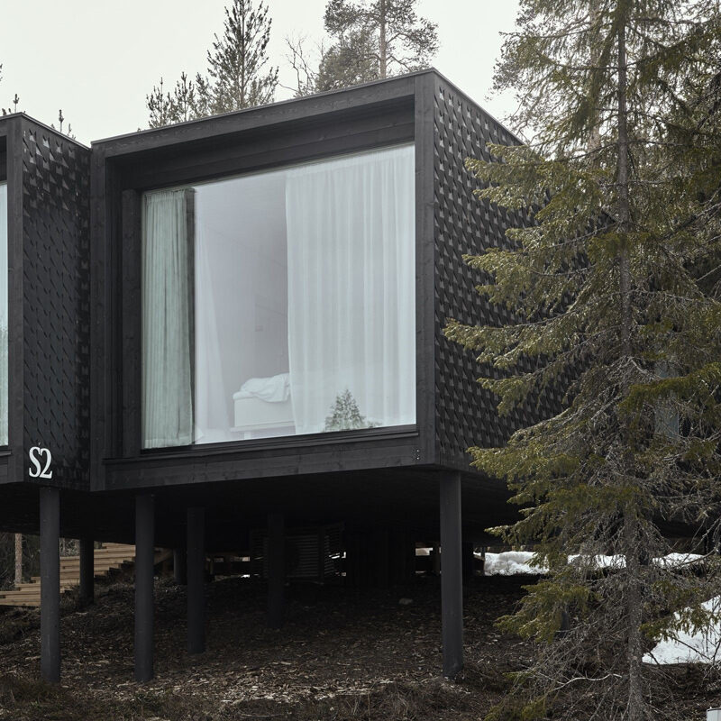 arctic treehouse hotel rovaniemi finland