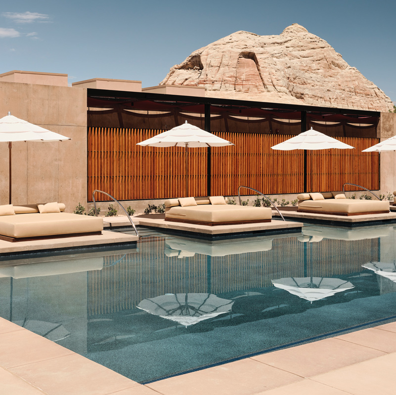 camp sarika by amangiri utah desert united states