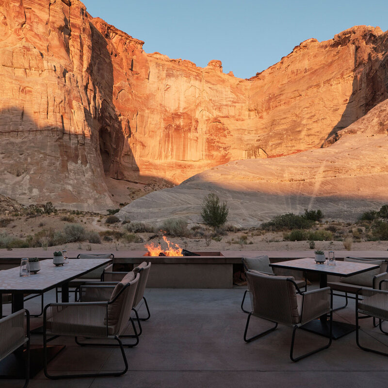 camp sarika by amangiri utah desert united states