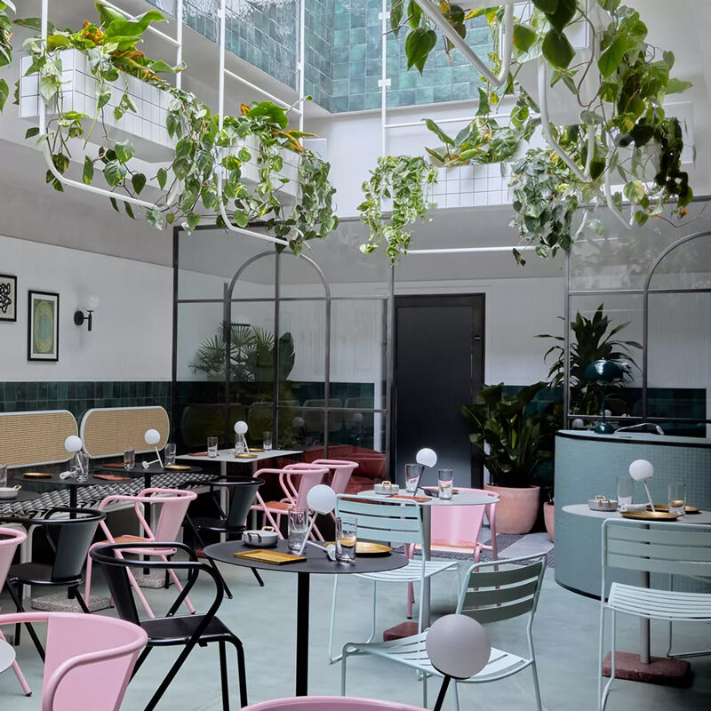 kingsland locke hotel dalston london england red deer studio