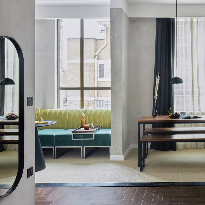 kingsland locke hotel dalston london england red deer studio
