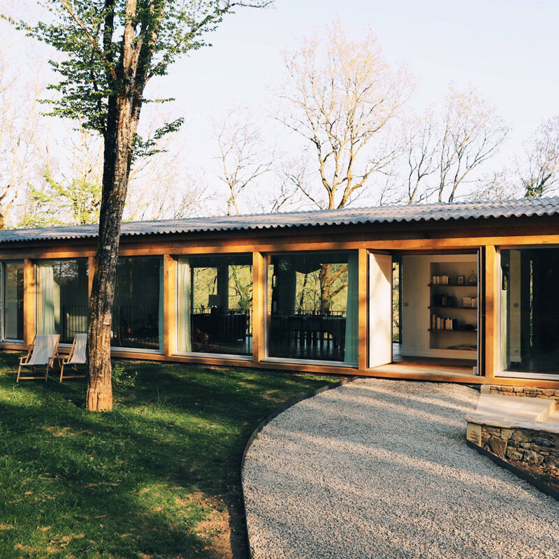 les grands chenes maison hotes valojoulx france sapiens architectes