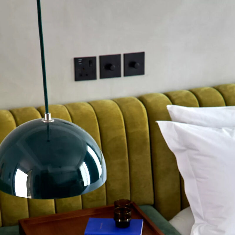 kingsland locke hotel dalston london england red deer studio