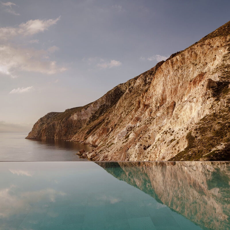milos cove inception resort hotel greece