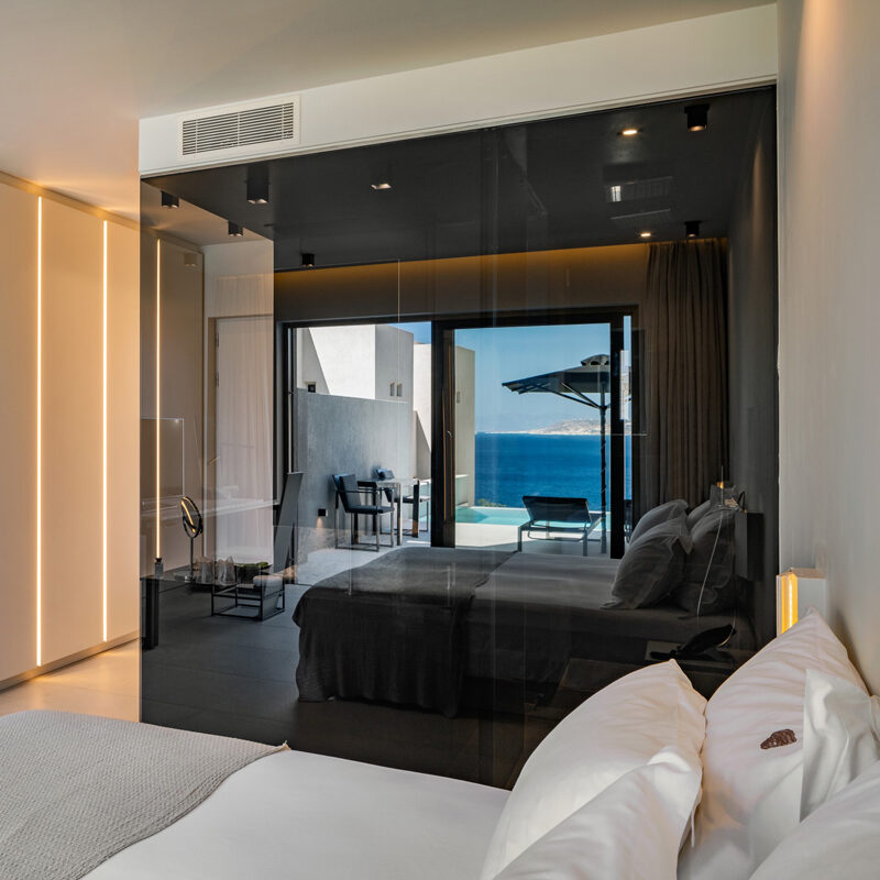 milos cove inception resort hotel greece
