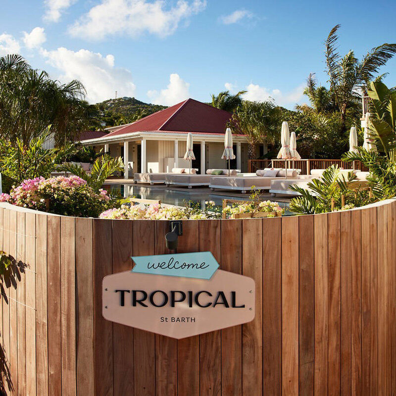 tropical hotel st barth