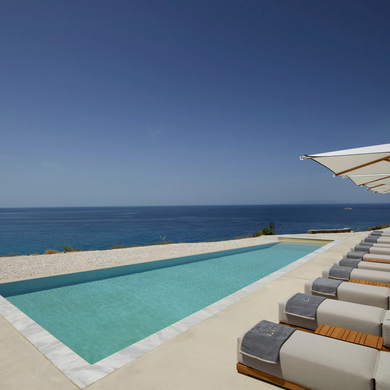 white coast pool suites milos hotel