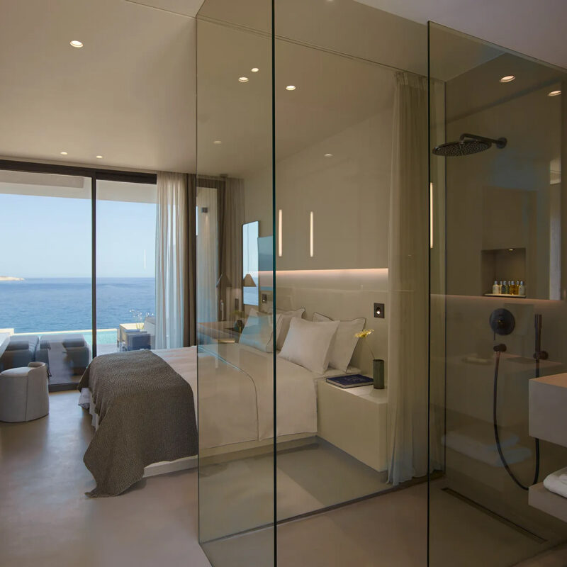 white coast pool suites milos hotel
