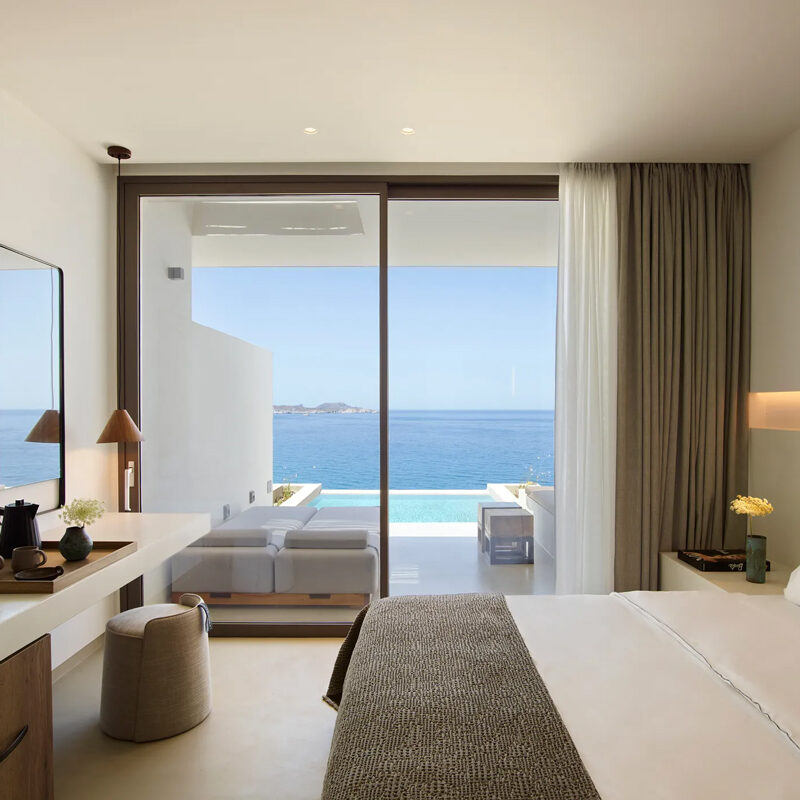white coast pool suites milos hotel