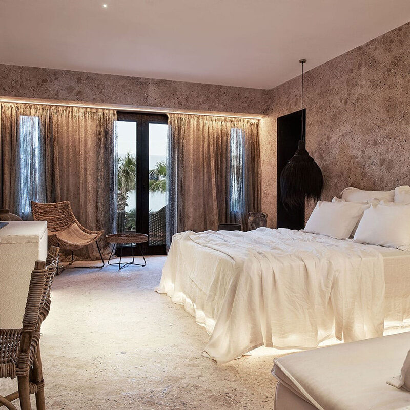 myconian o hotel mykonos ornos greece room