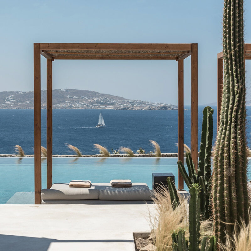 rocabella mykonos hotel agios stefanos greece Stones and Walls