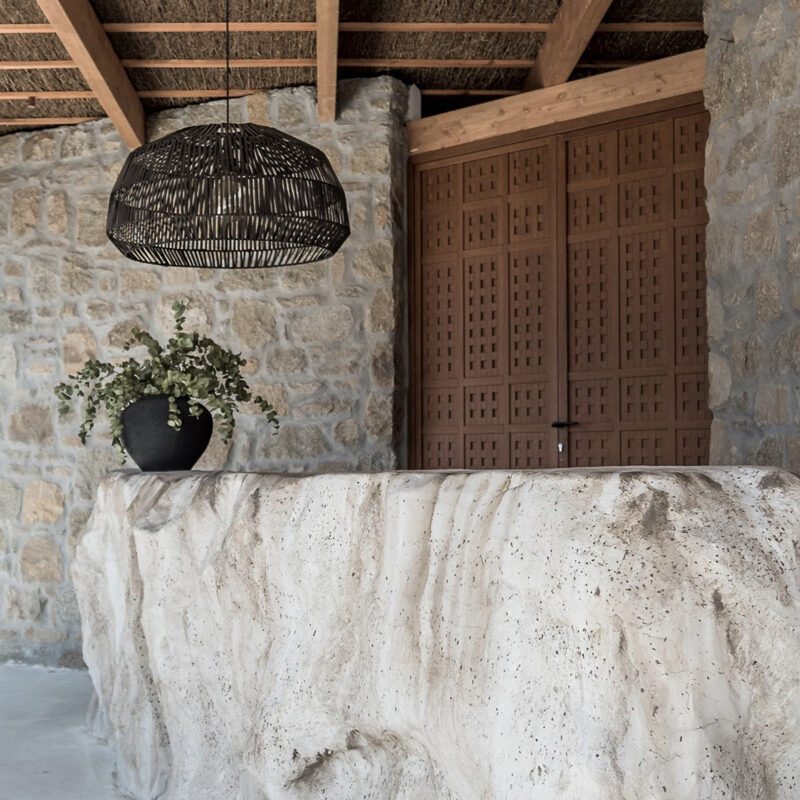 rocabella mykonos hotel agios stefanos greece Stones and Walls