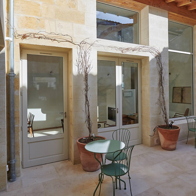 badon boutique hotel saint emilion france touton architectes