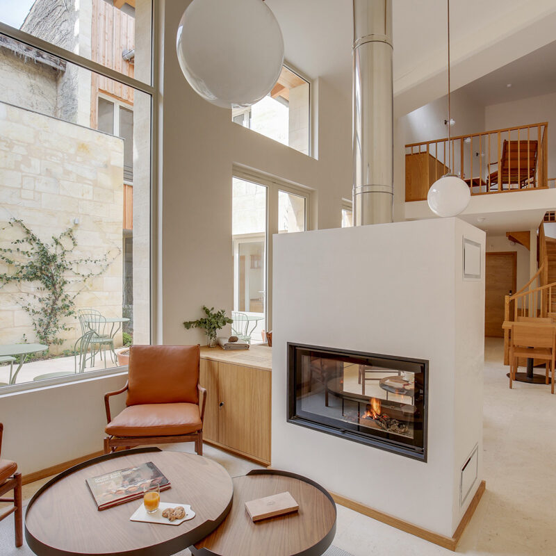 badon boutique hotel saint emilion france touton architectes