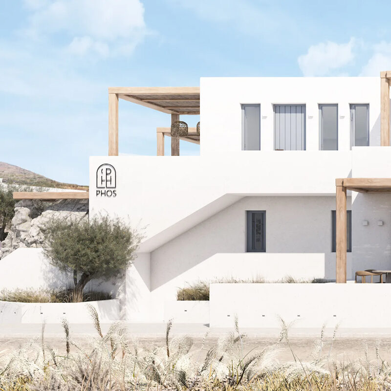 phos suites milos hotel grece