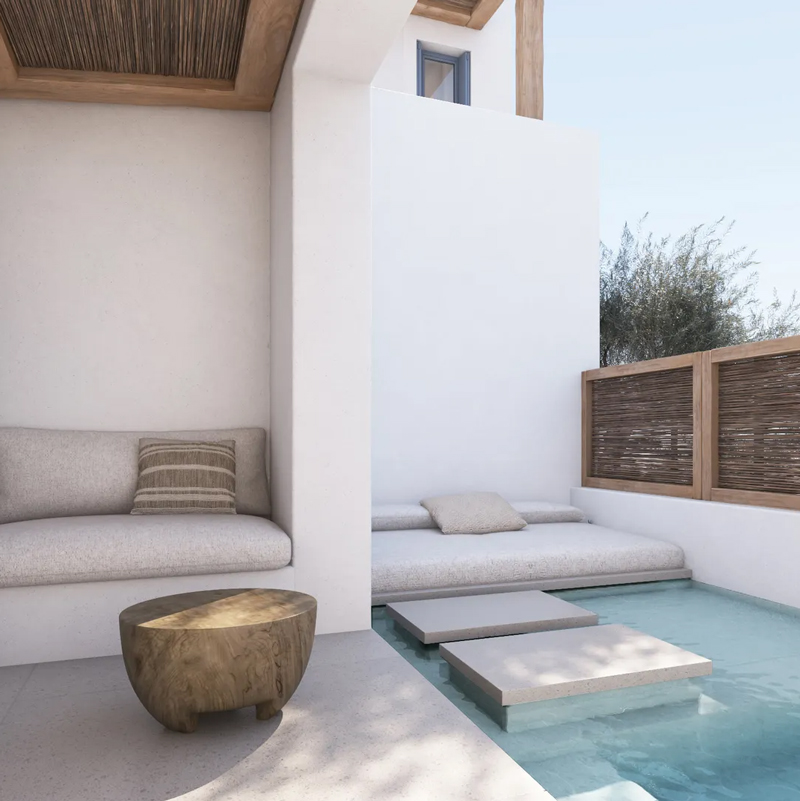 phos suites milos hotel grece