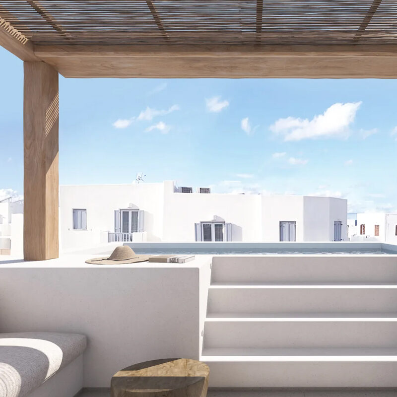 phos suites milos hotel grece