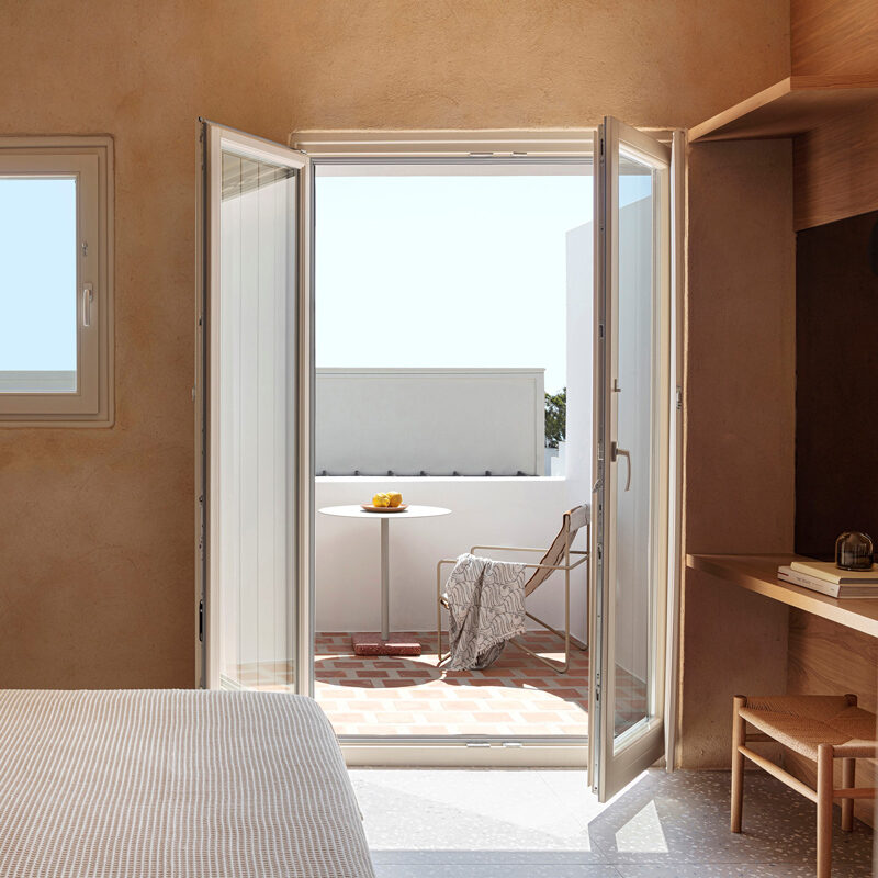 ethos vegan suites hotel santorini greece kapsimalis architects
