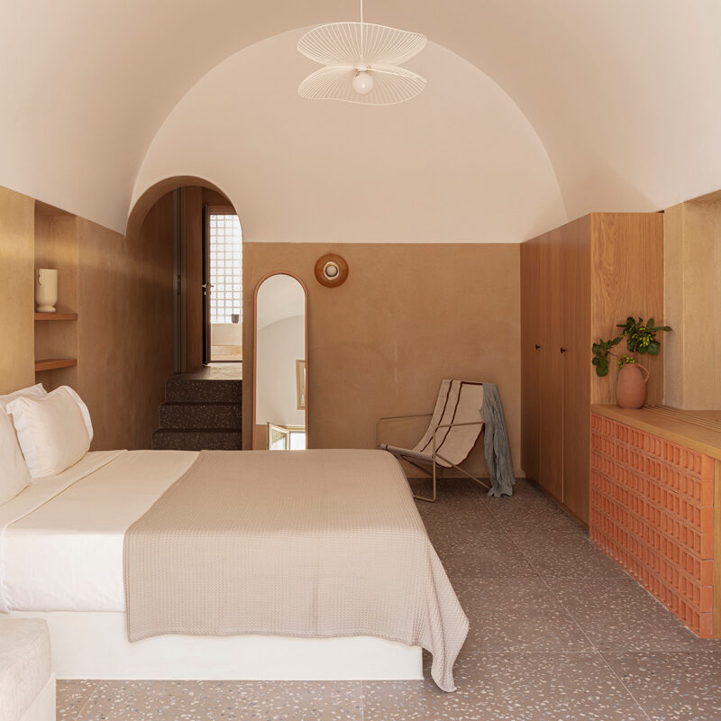ethos vegan suites hotel santorini greece kapsimalis architects
