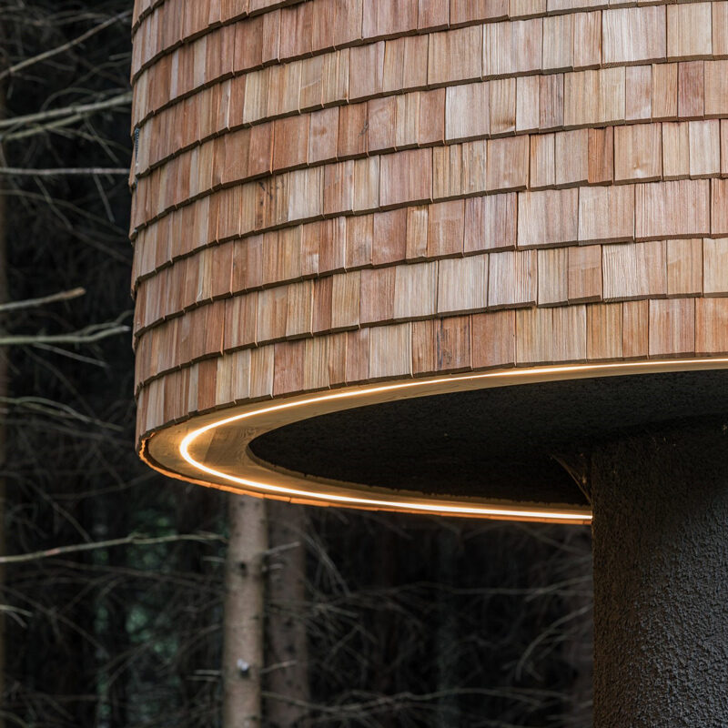 bert studio precht architecture modular treehouse baumhaus austria