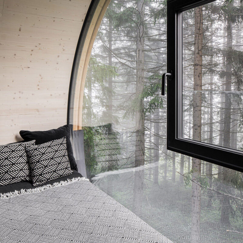 bert studio precht architecture modular treehouse baumhaus austria