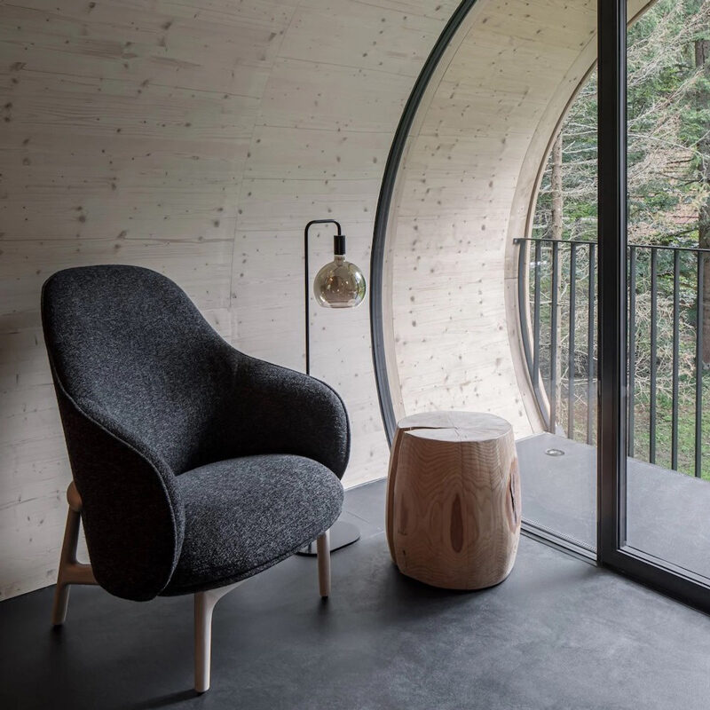 bert studio precht architecture modular treehouse baumhaus austria