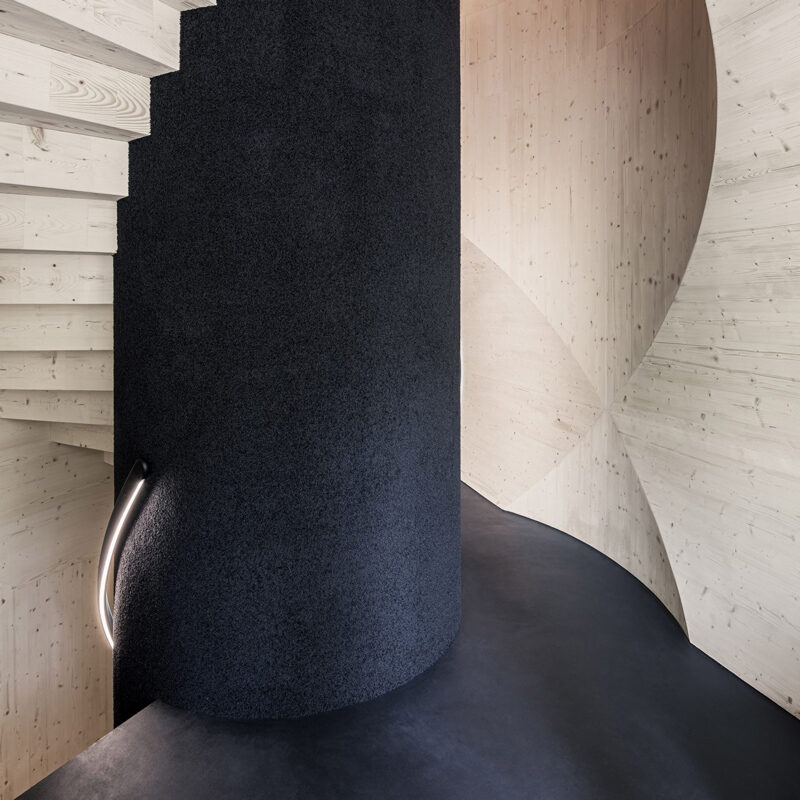 bert studio precht architecture modular treehouse baumhaus austria
