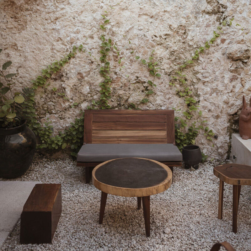 refugio bajo las hojas hotel campeche mexico punto arquitectonico