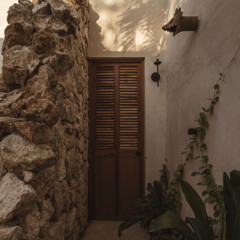 refugio bajo las hojas hotel campeche mexico punto arquitectonico