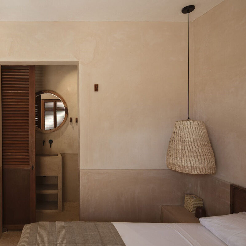 refugio bajo las hojas hotel campeche mexico punto arquitectonico