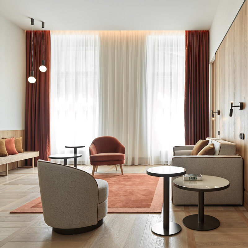 the julius prague hotel matteo thun and partners