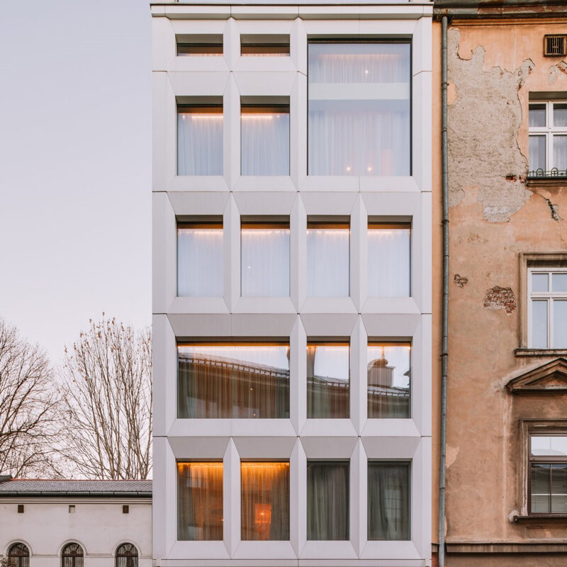 warszauer hotel poland indo architekci